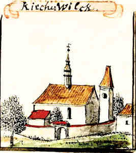 Kirche Wilck - Koci, widok oglny